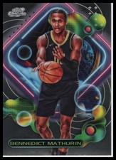 2023-24 Topps Chrome Cosmic #132 Bennedict Mathurin