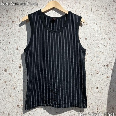 JEAN PAUL GAULTIER CLASSIQUE タンクトップ JPG Vintage 90s Jean Paul GAULTIER Sleeveless Tank Top Black