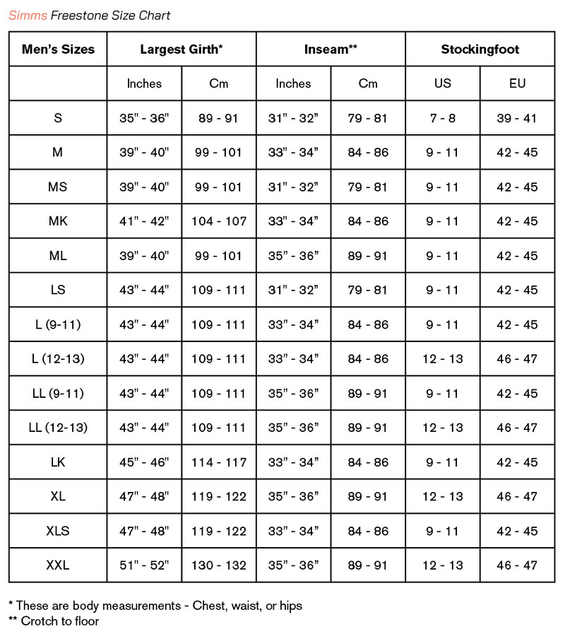Simms Freestone Stockingfoot 2024 waders respirants imperméables pêche à la mouche - 4
