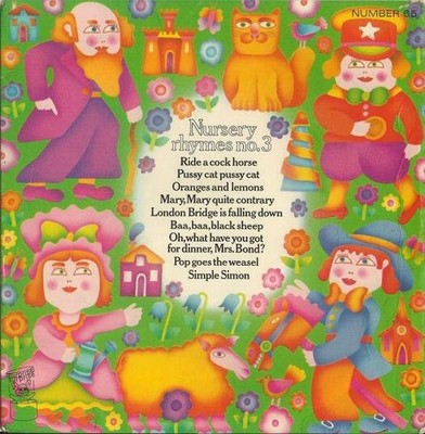 Cynthia Glover And John Lawrenson - Nursery Rhymes No. 3 (VINYL)