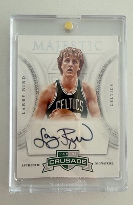 2012 Panini Crusade Majestic Signatures Larry Bird ungraded 