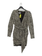 House Of CB London A-Line Midi Dress M in Cream