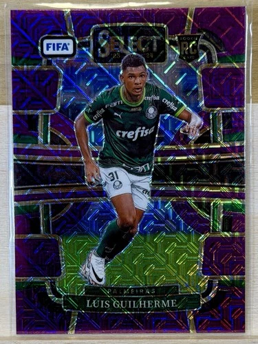 2023-24 Panini Select FIFA - Terrace Luis Guilherme #57 Purple Mojo Prizm (RC)