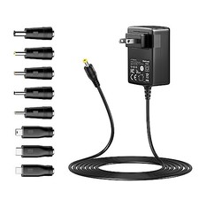 Laptop Charger for Universal 5V 3A Power Supply Adapter 5.5x2.1mm 6 DC Tips