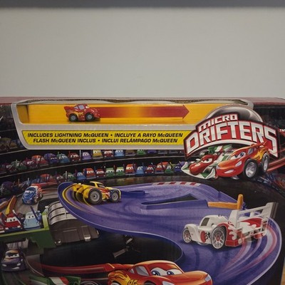 Disney Pixar Cars Micro Drifters Motorized Super Speedway Playset