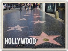 Blechschild 30x40 cm Hollywood