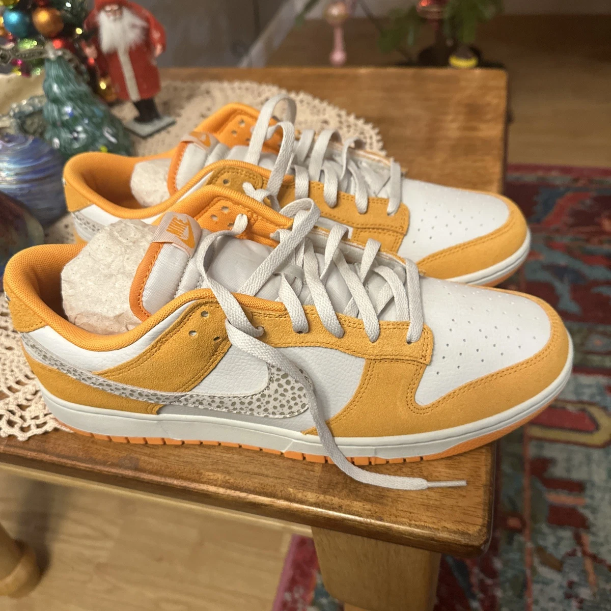 Nike Dunk Low Safari Swoosh - Kumquat | eBay