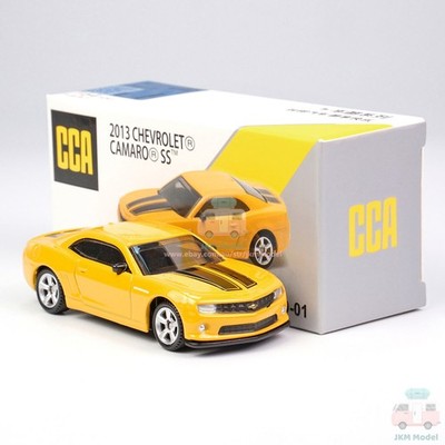 1:64 Chevrolet Camaro SS 2013 Model Car Diecast Vehicle Collection Gift Yellow
