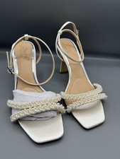 Jewel Badgley Mischka Women's Noah Stiletto Sandals Size 8