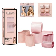Thermal Hair Rollers Ceramic for Volume Soft Wave Bouncy Curly Hair Shine 9 Pcs