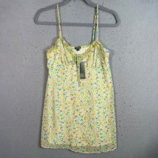 Wild Fable Womens Size Medium Floral Mini Dress Multicolor Recycled Polyester