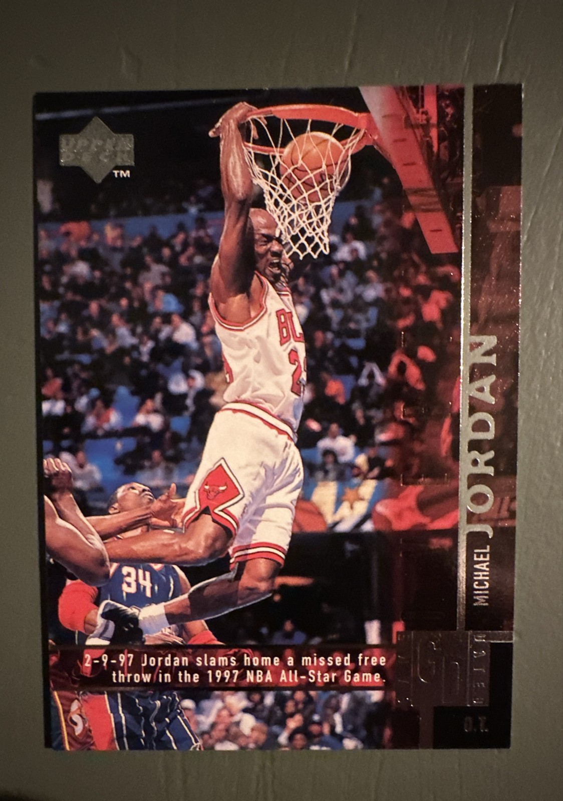 1997-98 Upper Deck - Michael Jordan #316 Game Dated Foil