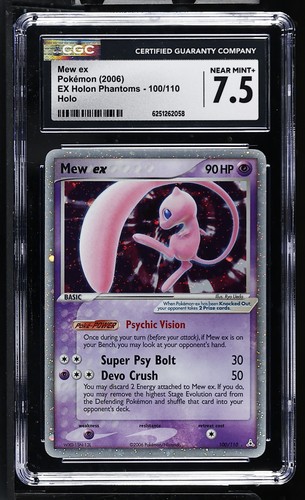 Mew ex graded CGC 7.5 for sale on eBay