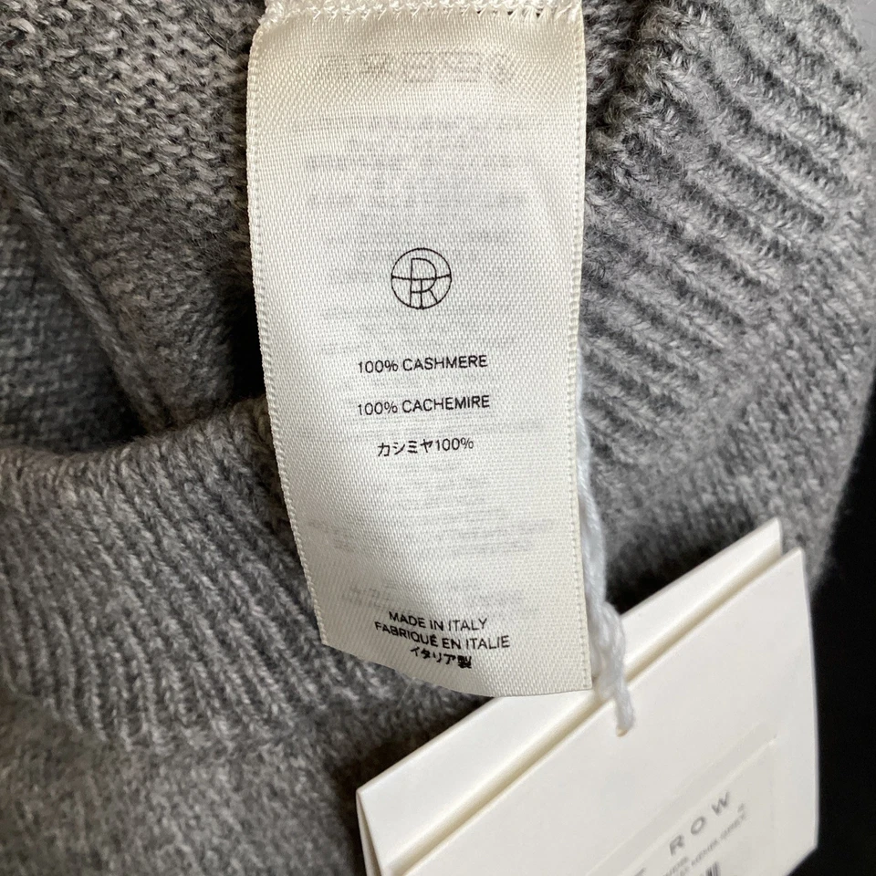 THE ROW Kids Louie Pants 100% Cashmere Knit Pants Size 2Y MED HTHR GREY New $590 - Image 4 of 4