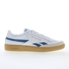 Reebok Club C Revenge Vintage Mens White Leather Lifestyle Sneakers Shoes