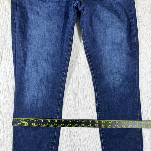DENIZEN From Levi's Dark Wash Mid-Rise Skinny Denim Jeans Women's Size 14 - Picture 8 of 22