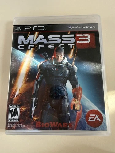 Mass Effect 3 PS3 Electronic Arts 2012 Action RPG M NTSC-U/C Manual Online