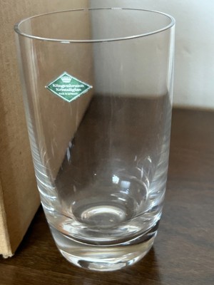 Trinkglas aus Kristallglas  11,5 cm hoch von Klingenbrunn
