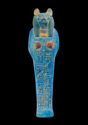 Altägyptische pharaonische Sekhmet Ushabti Shabti Grabschutz Statue