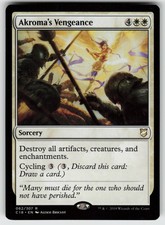 Akroma's Vengeance Commander 2018 62 R NM MTG