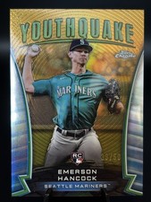 2024 Topps Chrome #YQ-31 Emerson Hancock Youthquake Gold Refractor RC /50