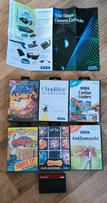 Sega Konvolut Genesis Mega Drive Master System + Poster Rampage - Shove IT!