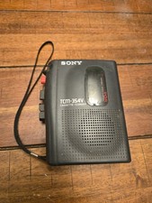 Sony Cassette Corder TCM 354V Handheld Portable 90s - not tested