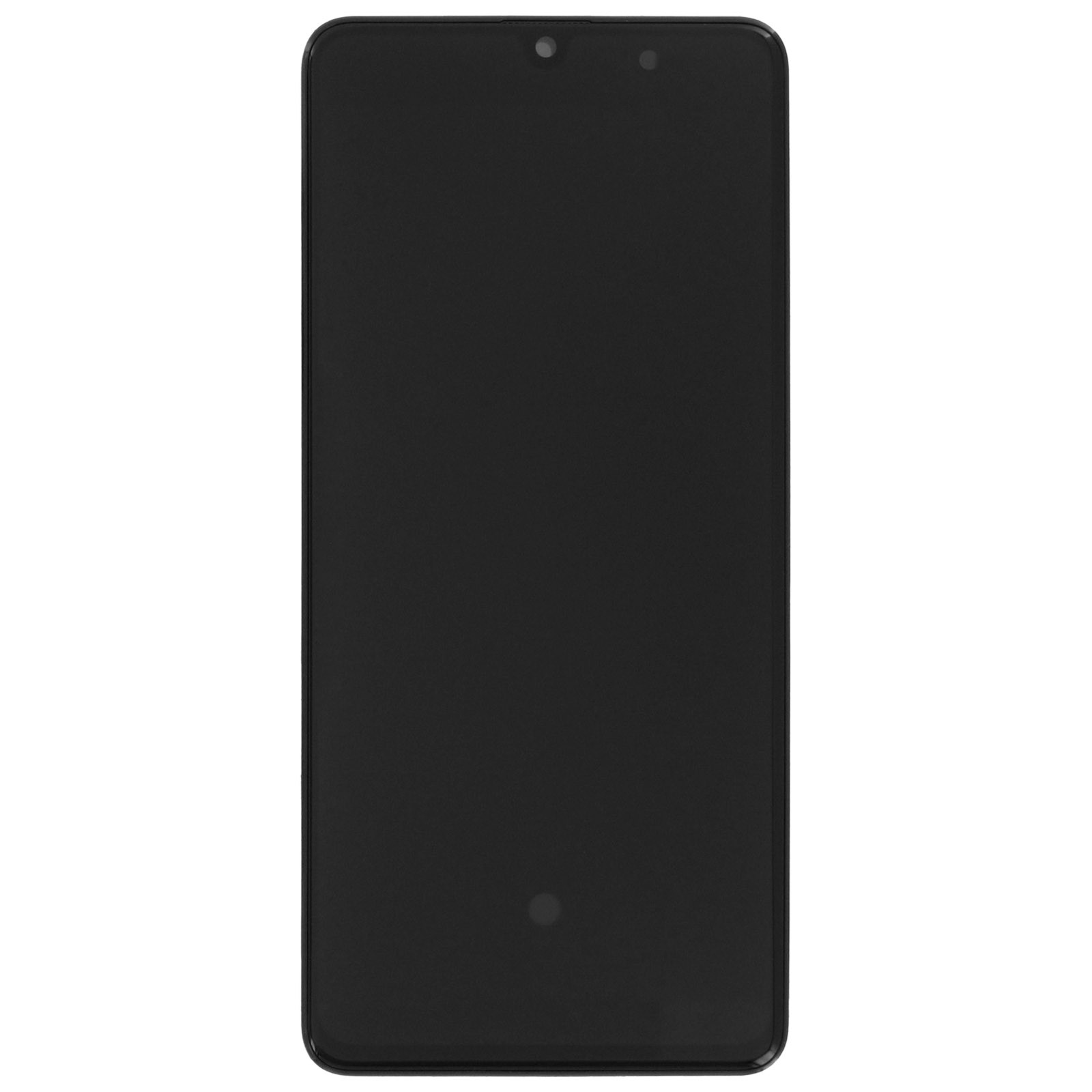 Ecran Galaxy A41 noir avec vitre tactile prémontée pour réparation mobile