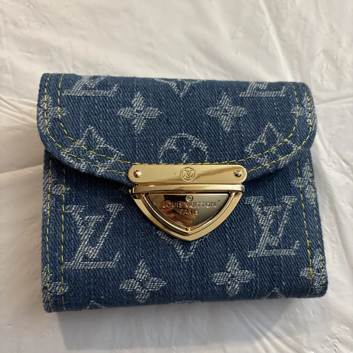 Louis Vuitton Denim Wallets for Women for sale - eBay