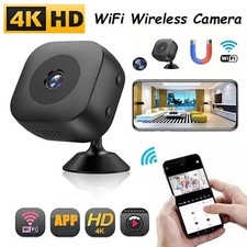 Wireless Security Camera Indoor Outdoor Home Wifi Night Vision Camera HD 4K