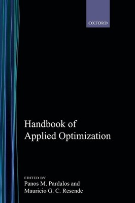 Handbook of Applied Optimization by Panos M. Pardalos (English) Hardcover Book