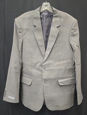 Faux Men's Armani Suit Coat Gray