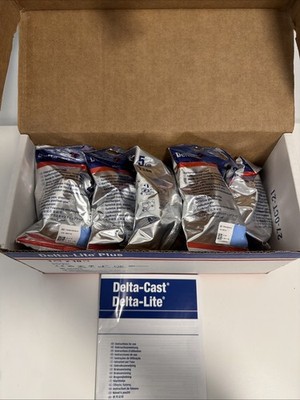 Delta-Lite Plus REF 73458-00035-01 FIBERGLASS Cast Tape - Box of 10 - Exp 11/24