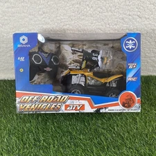 Braha Off Road ATV Vehicle Full Function R/C Car 1:12 27 Mhz Yellow Black New