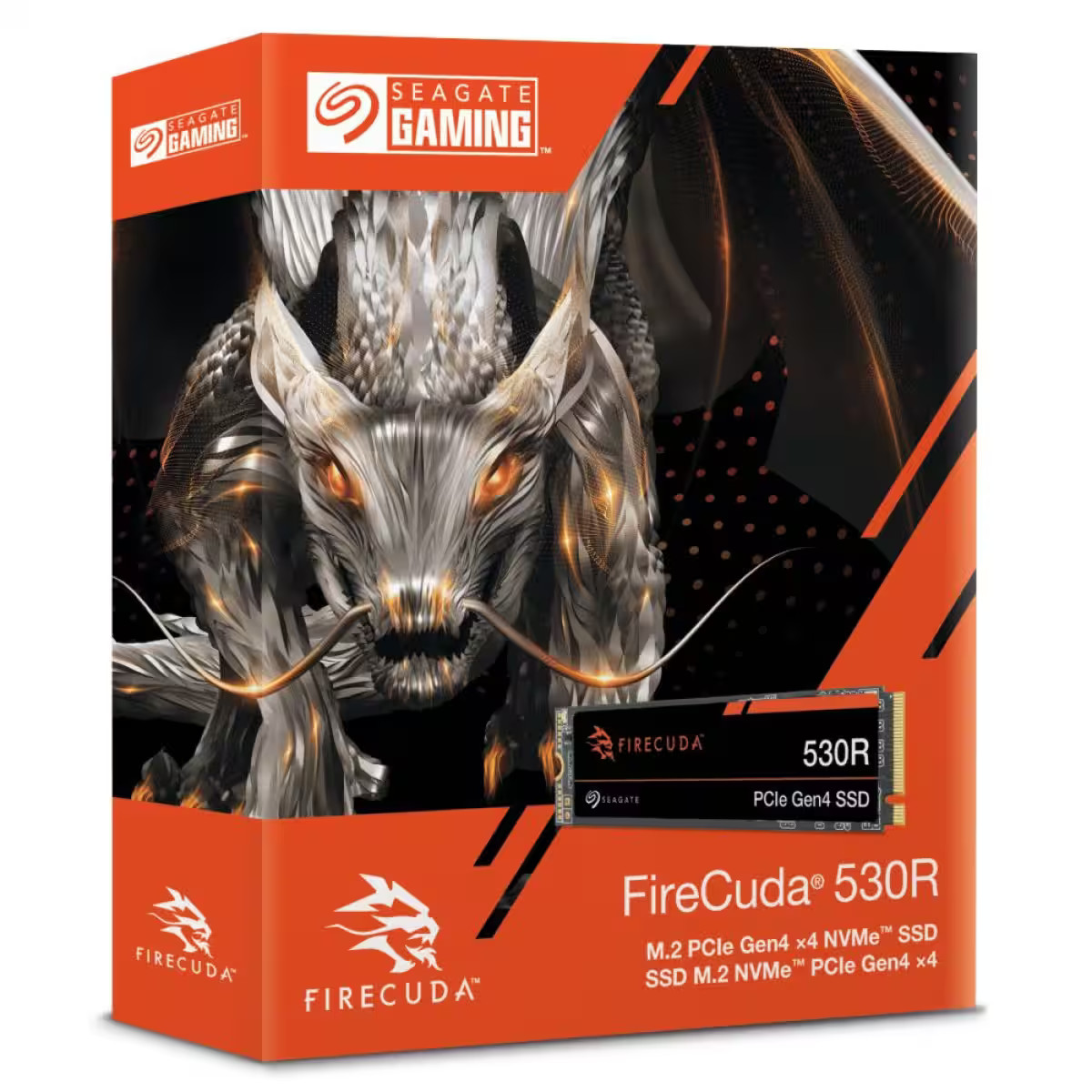 Seagate - FireCuda 530R 4TB Internal SSD PCIe Gen 4 x4 NVMe