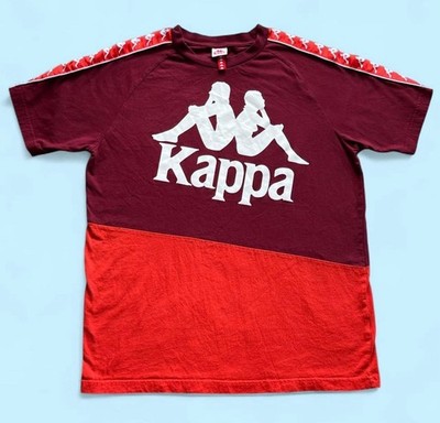 Kappa Y2K Style Graphic Print Tshirt Biker Skater Men s Medium