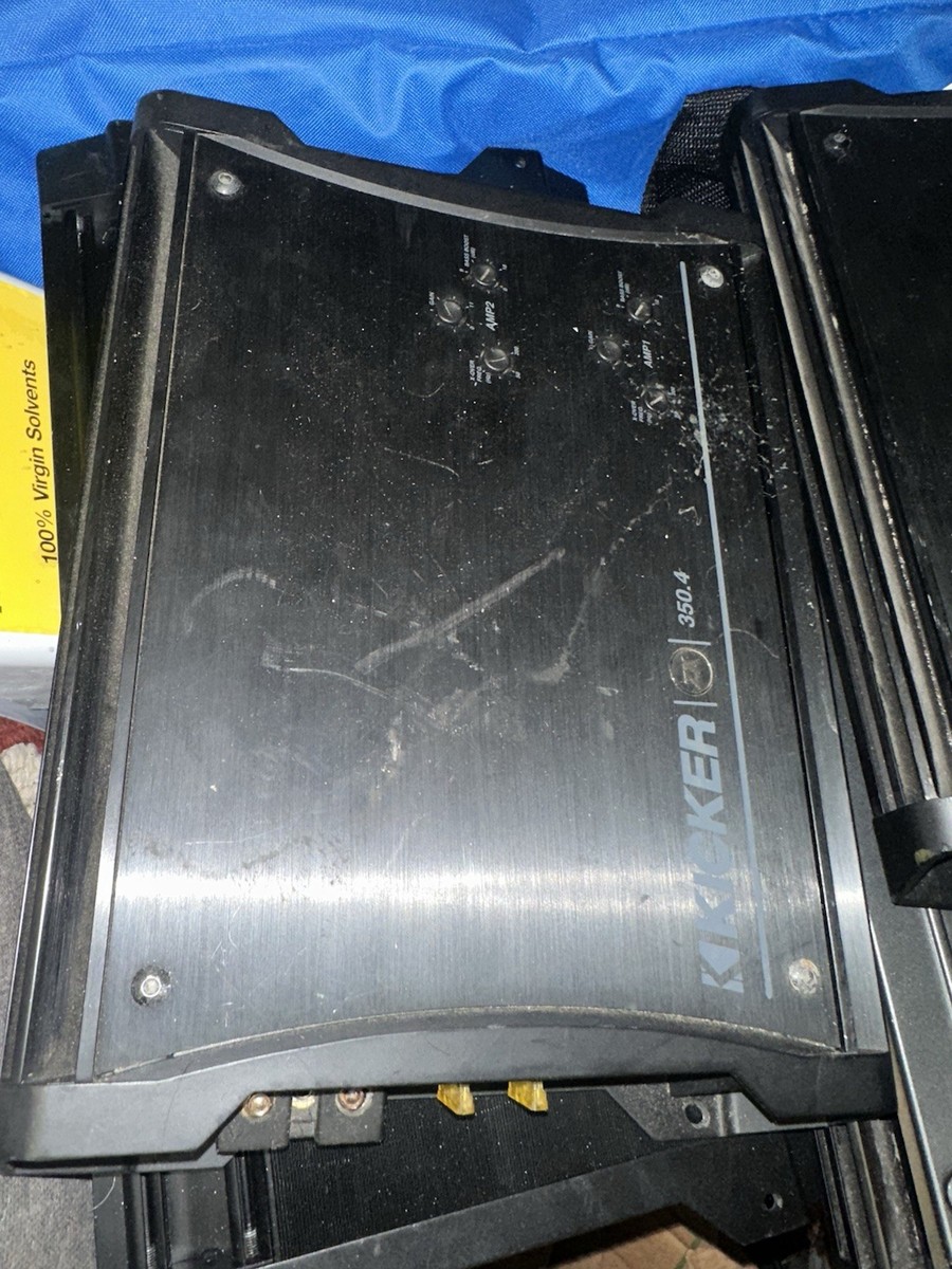 Kicker ZX350.4 Amplifier | eBay