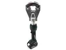 Greenlee EK6FTILX11 - Six Ton Inline Quad Point Crimper (Flip Top), with Two