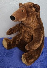 Kohls Cares 10" Brown Grizzly Bear Plush, A Perfect Day".
