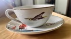 Vintage Knox Oil Company Fine China Cup Saucer With Indian Design Made In Japan — photo 2