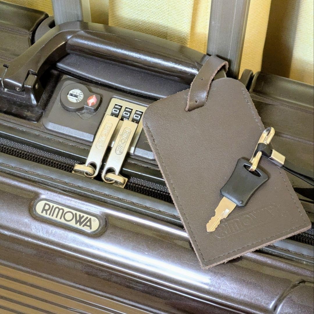 Rimowa Salsa Deluxe Business Trolley 25L Brown 2-wheels Carry Case