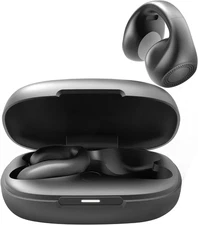 King Lucky Clip-On Earbuds,Comfort Air Cushion Open Ear Earbuds Wireless Bluetoo