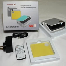 ViewSonic M1 Mini Plus Pocket Projector with JBL Speaker + Google Chromecast 