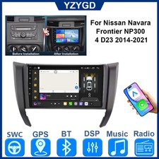 For Nissan Navara Frontier NP300 4 D23 2014-2021 Multimedia Players Carplay GPS