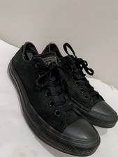 Converse Chuck Taylor All Star Low Top Black Sneakers Mens 7 Womens 9 M5039