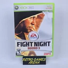 Fight Night Round 3 (Xbox 360) Case & Disc
