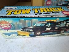 CROWN 1997 TOW TRUCK WITH SNOW PLOW CHINA MINT IN BOX