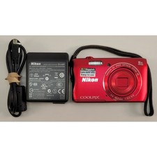 Nikon COOLPIX S3700 Digital Camera 20.1MP - Tested