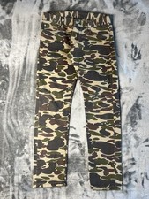 Carhartt Trousers Mens W30 L32 Camouflage Buccaneer Workwear Cargo Utility