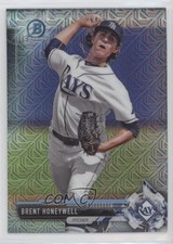 2017 Bowman Chrome Prospects Mega Box Refractor Brent Honeywell #BCP84 0o6v